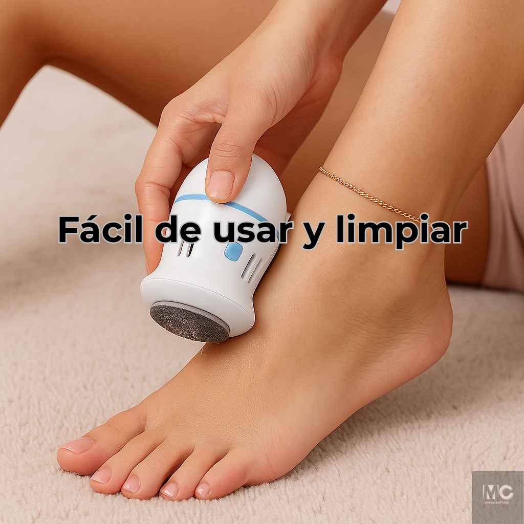 FootClear – Removedor de Callos Eléctrico – Pies Suaves con Limpieza sin Esfuerzo en Minutos.