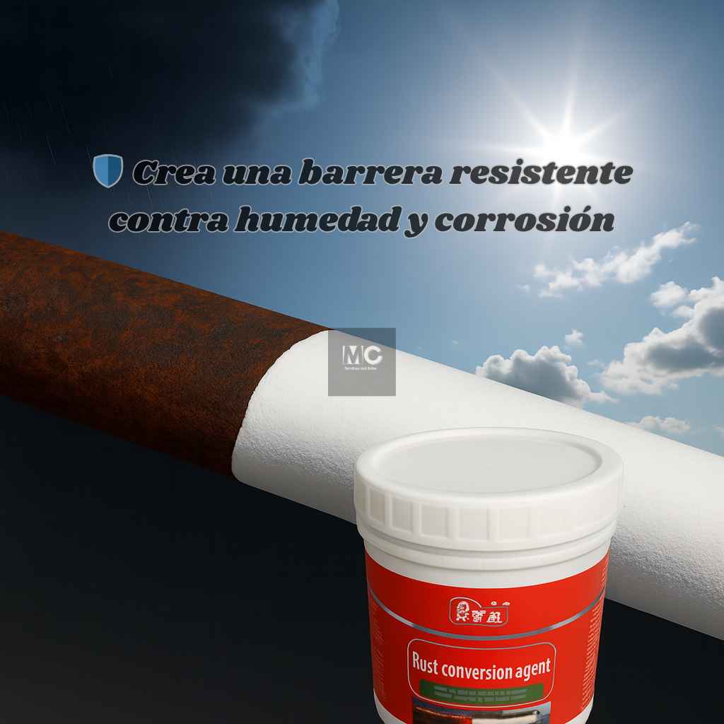Removedor de Óxido – Convierte la corrosión en protección - Prolonga la vida útil de tus superficies metálicas