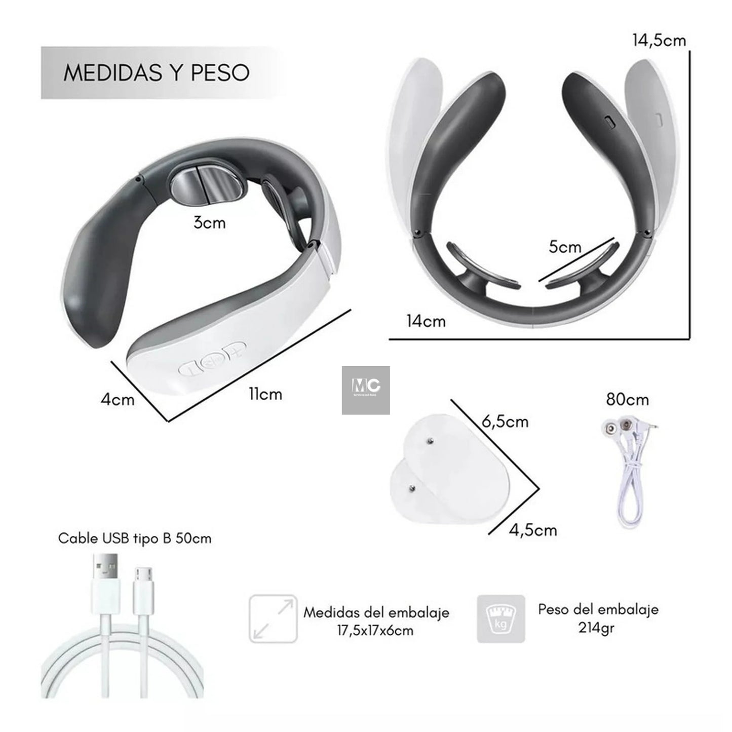 Masajeador Cervical Portátil – Descanso inmediato tras tu jornada frente al computador