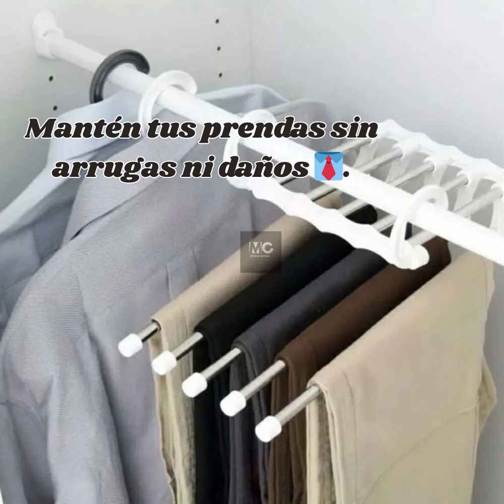 Organizador de Pantalones PACK 3 Unidades - Ordena tu Ropa – Mantén tus prendas impecables todos los días.