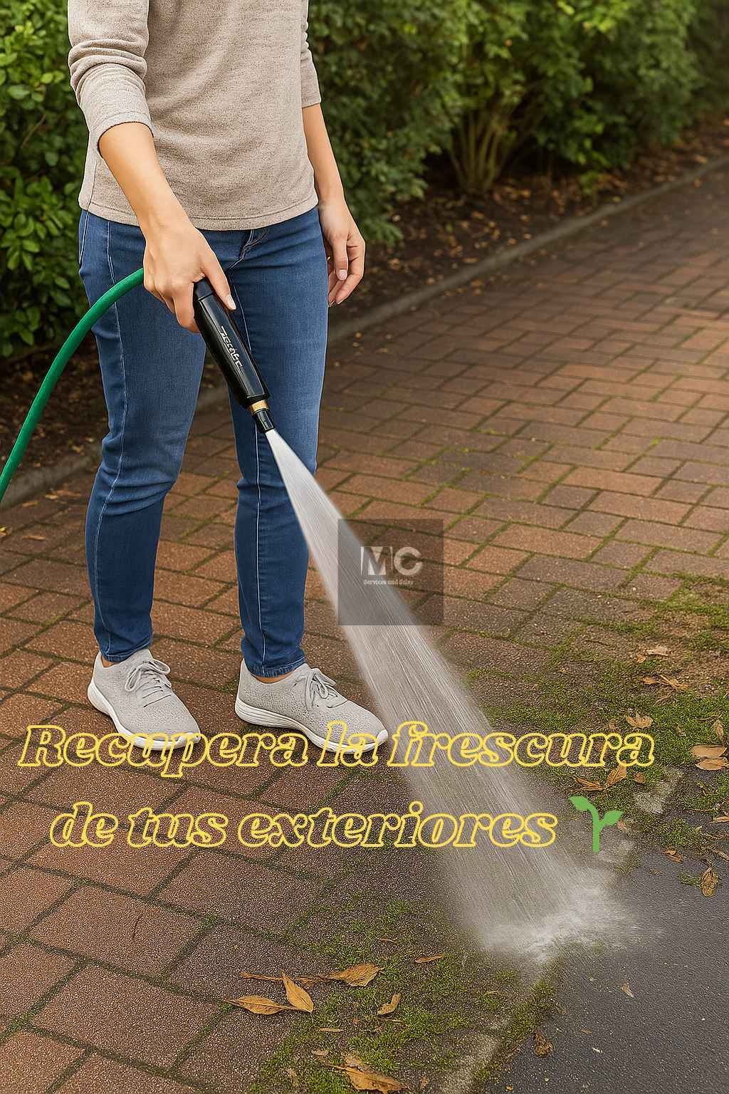 Boquilla Turbo Agua – Multiusos Exteriores – Recupera la frescura de tu hogar esta primavera.