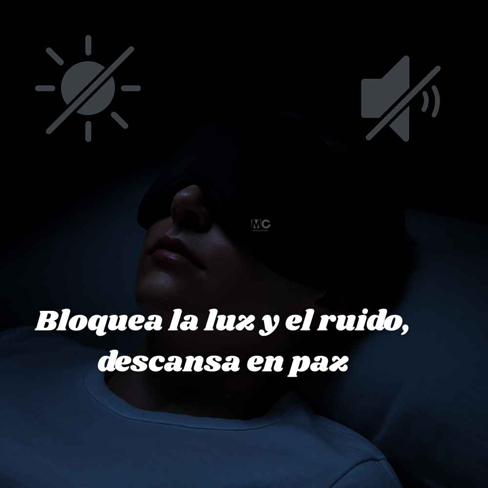 Máscara de Sueño – Aísla distracciones – Despierta renovado cada mañana