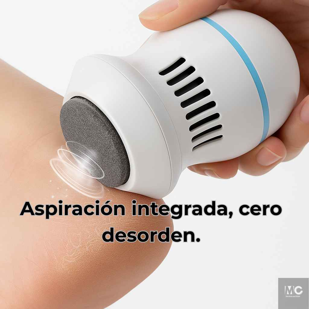 FootClear – Removedor de Callos Eléctrico – Pies Suaves con Limpieza sin Esfuerzo en Minutos.