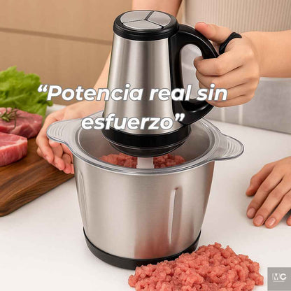 EasyChop – Picadora eléctrica ligera, potente y práctica para cocinar rápido todos los días.