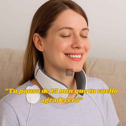 Masajeador Cervical Portátil – Descanso inmediato tras tu jornada frente al computador