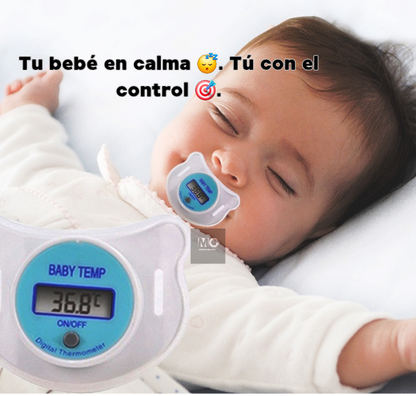 Chupete Termometro Digital para Bebes