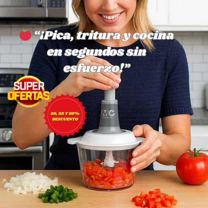 Cortador Manual – Pica Todo en Instantes – Simplifica tu cocina diaria en menos de 1 minuto