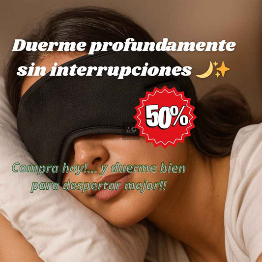 Máscara de Sueño – Aísla distracciones – Despierta renovado cada mañana