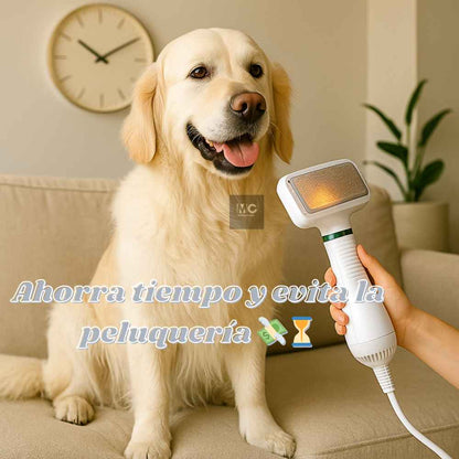 Secador de pelo para Mascotas– Elimina la humedad – Evita desorden y estrés después del baño.