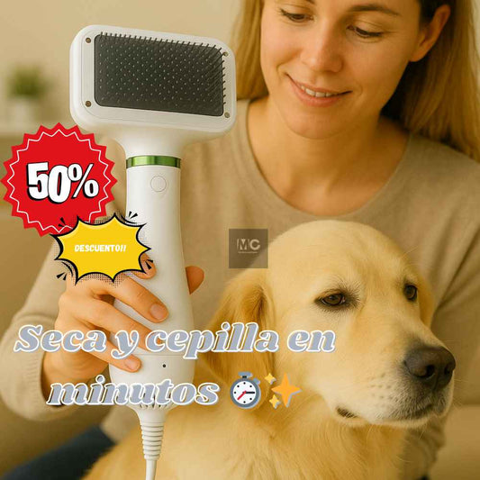 Secador de pelo para Mascotas– Elimina la humedad – Evita desorden y estrés después del baño.