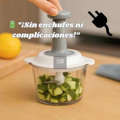 Cortador Manual – Pica Todo en Instantes – Simplifica tu cocina diaria en menos de 1 minuto