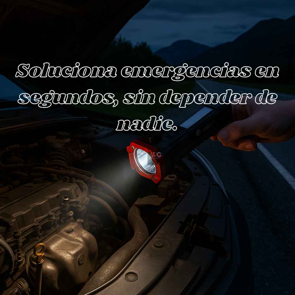 Linterna de Seguridad – Ilumina y Advierte – Garantiza Mayor Visibilidad en Carretera al Momento