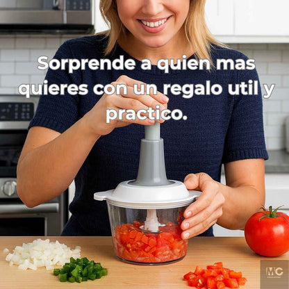 PulsoChef– Pica Todo en Instantes – Simplifica tu cocina diaria en menos de 1 minuto