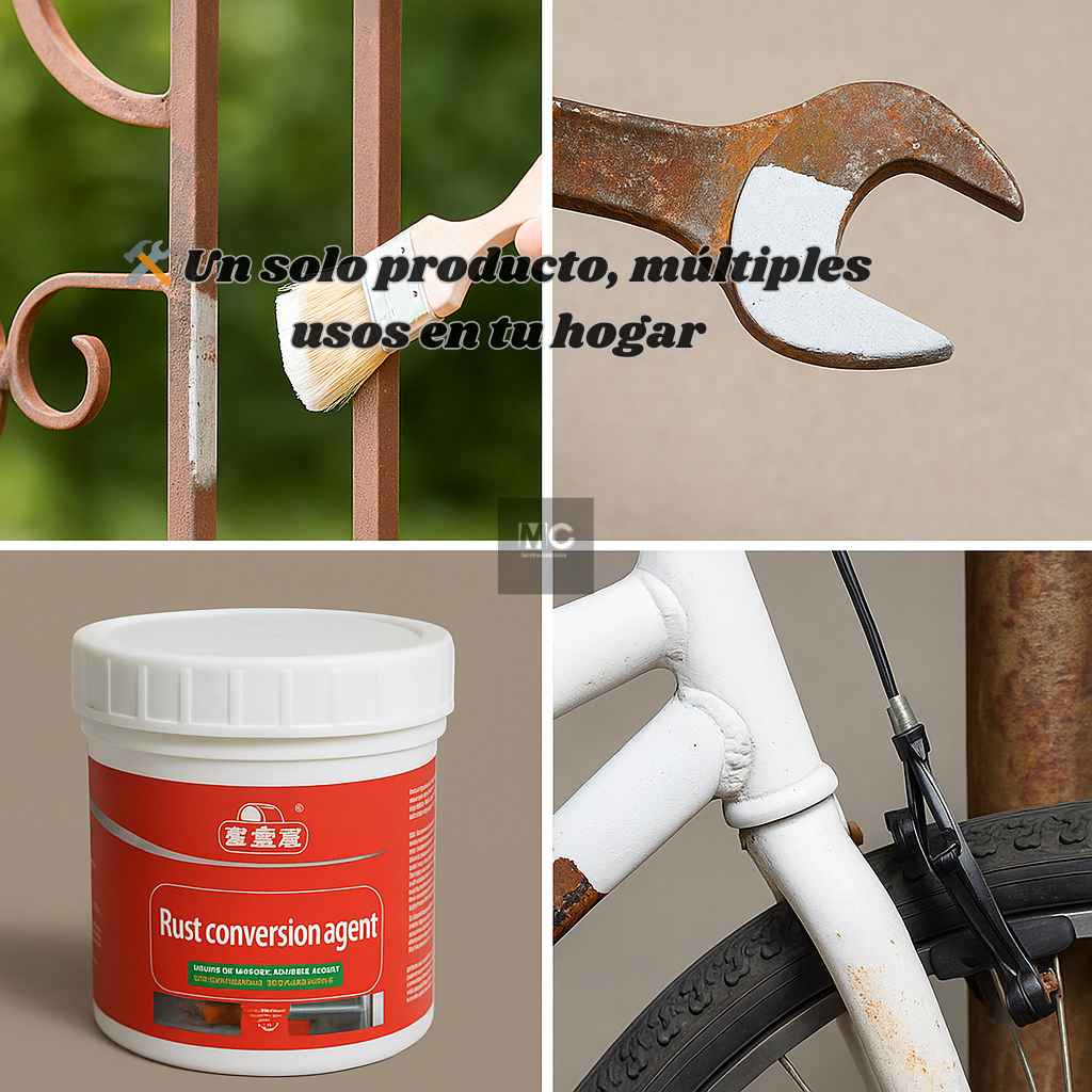 Removedor de Óxido – Convierte la corrosión en protección - Prolonga la vida útil de tus superficies metálicas